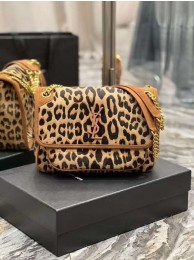 YSL NIKI MEDIUM IN Leopard hair Y533158 BROWN Tl14551ea89