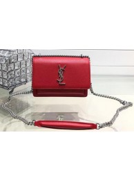 Yves Saint Laurent Cross-body Shoulder Bag Y13928 Red Tl15289LG44