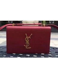 Yves Saint Laurent Cross-body Shoulder Bag Y26605 Wine Tl15228Rk60