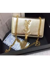 Yves Saint Laurent Cross-body Shoulder Bag Y9012 Gold Tl15312EC68