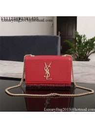 Yves Saint Laurent Monogramme Cross-body Shoulder Bag 1311228 Red Tl14998ER88