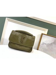 Yves Saint Laurent NIKI BABY IN LAMBSKIN green Tl14827rh54